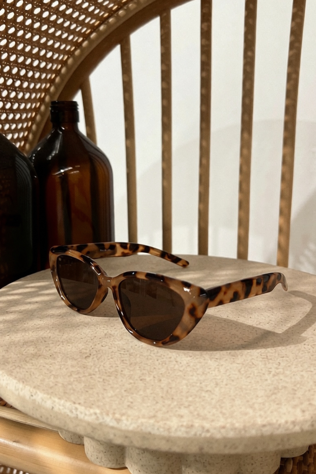 Kristy Cateye Sunglasses Tortoiseshell