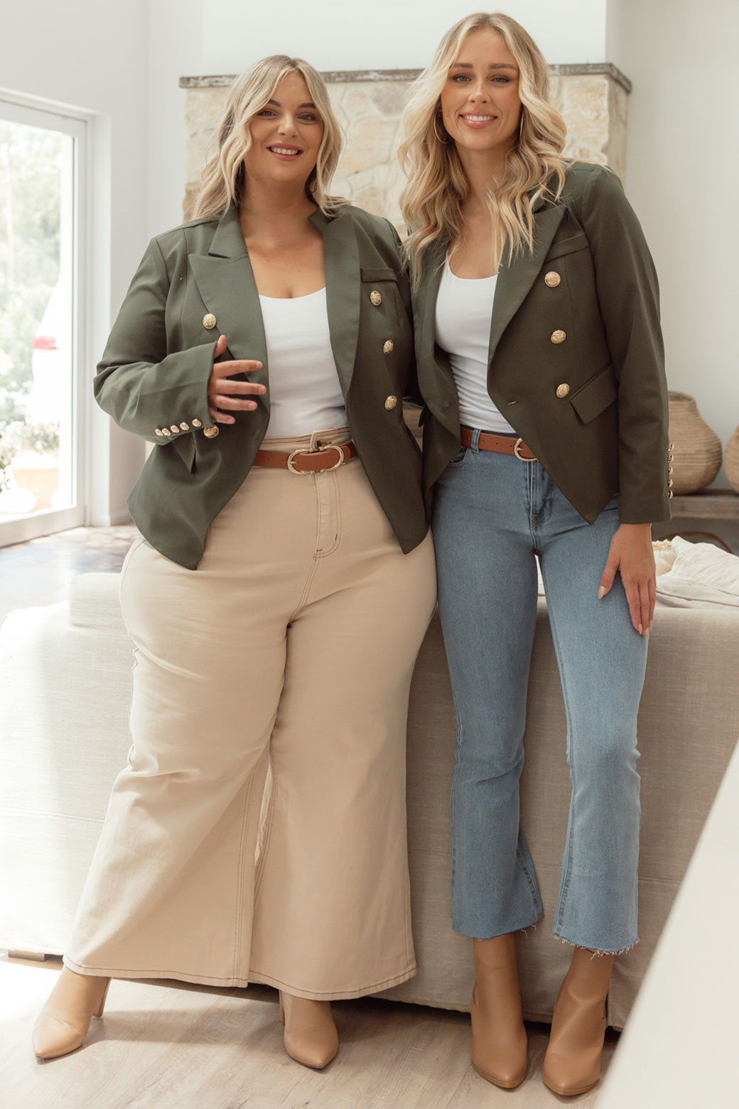 Plus size deals fitted blazer