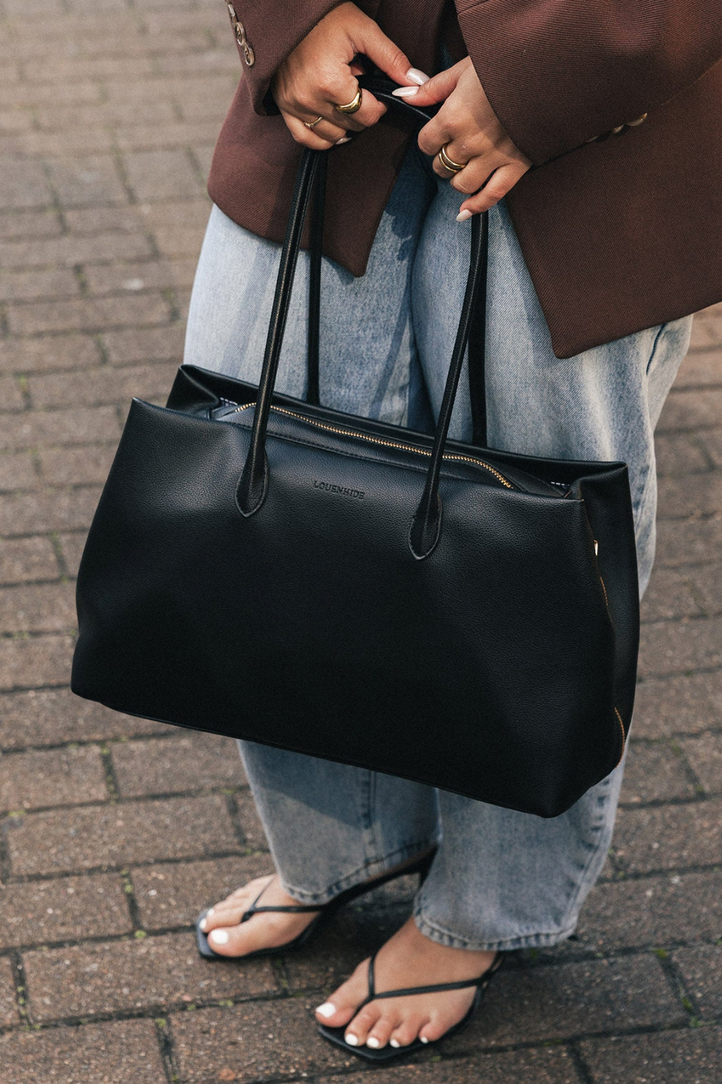 Louenhide Leon Tote Bag Black