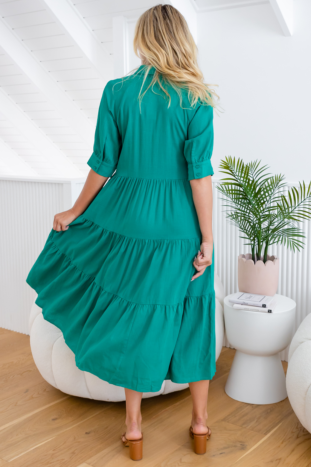 Loren Maxi Dress Green
