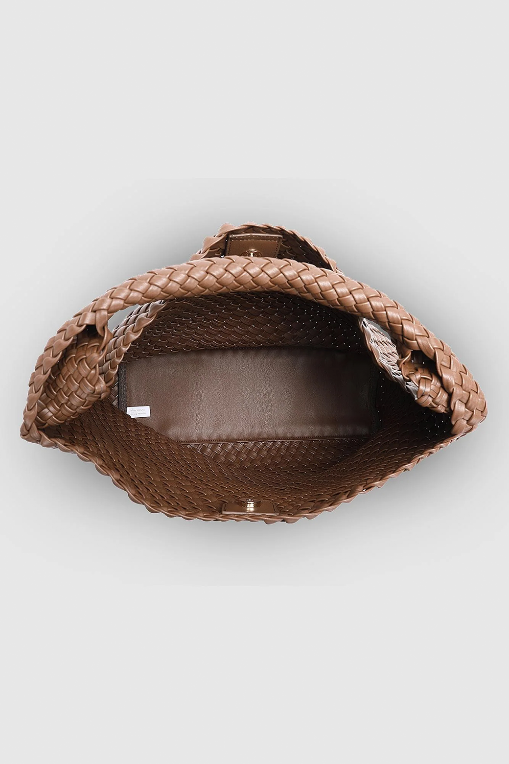 Louenhide Gabby Woven Shoulder Bag Chocolate