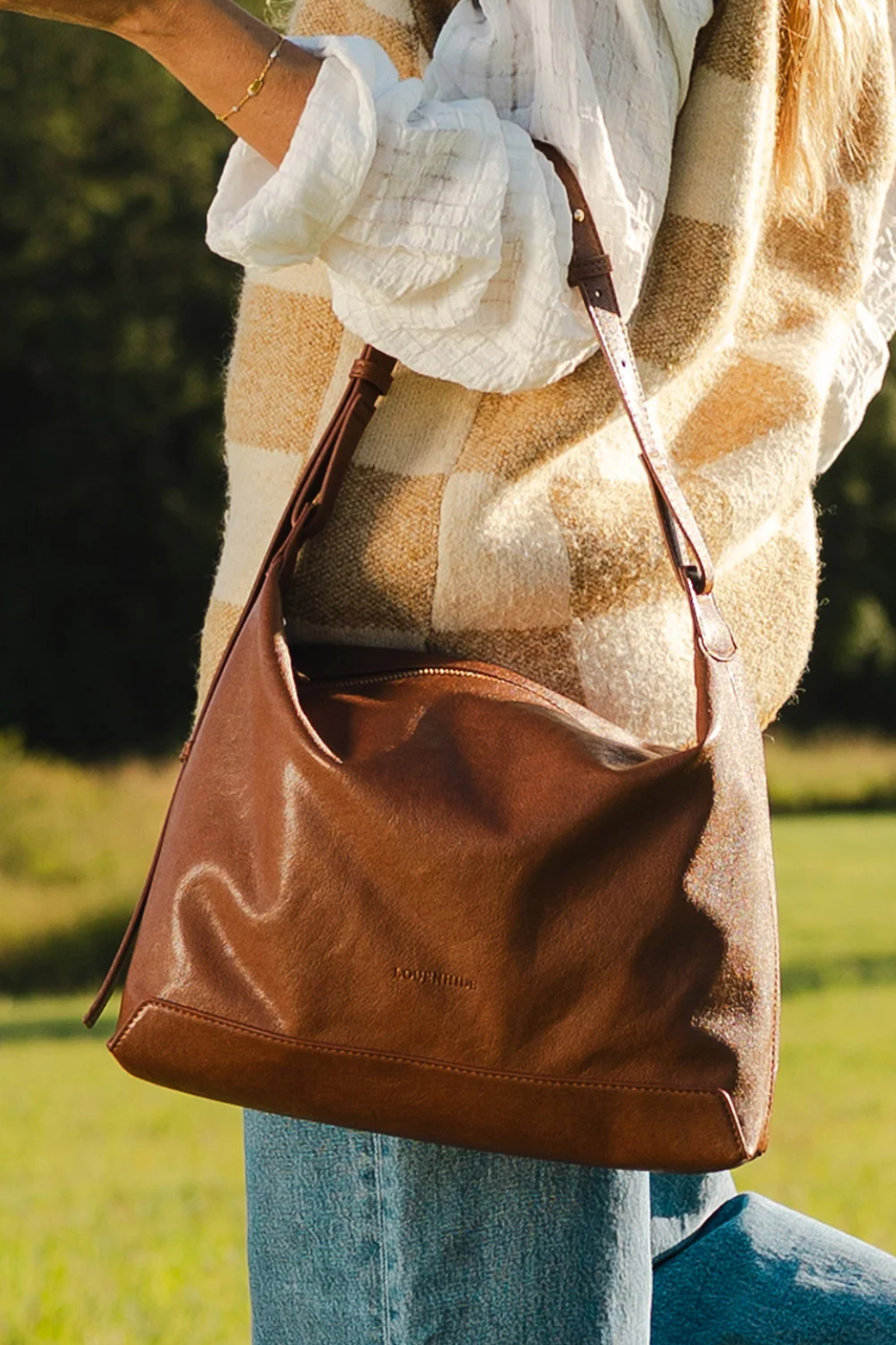 Louenhide Helena Shoulder Bag Cognac