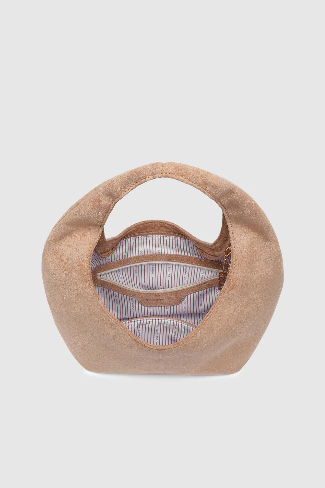 Louenhide Mini Monaco Suedette Shoulder Bag Blonde