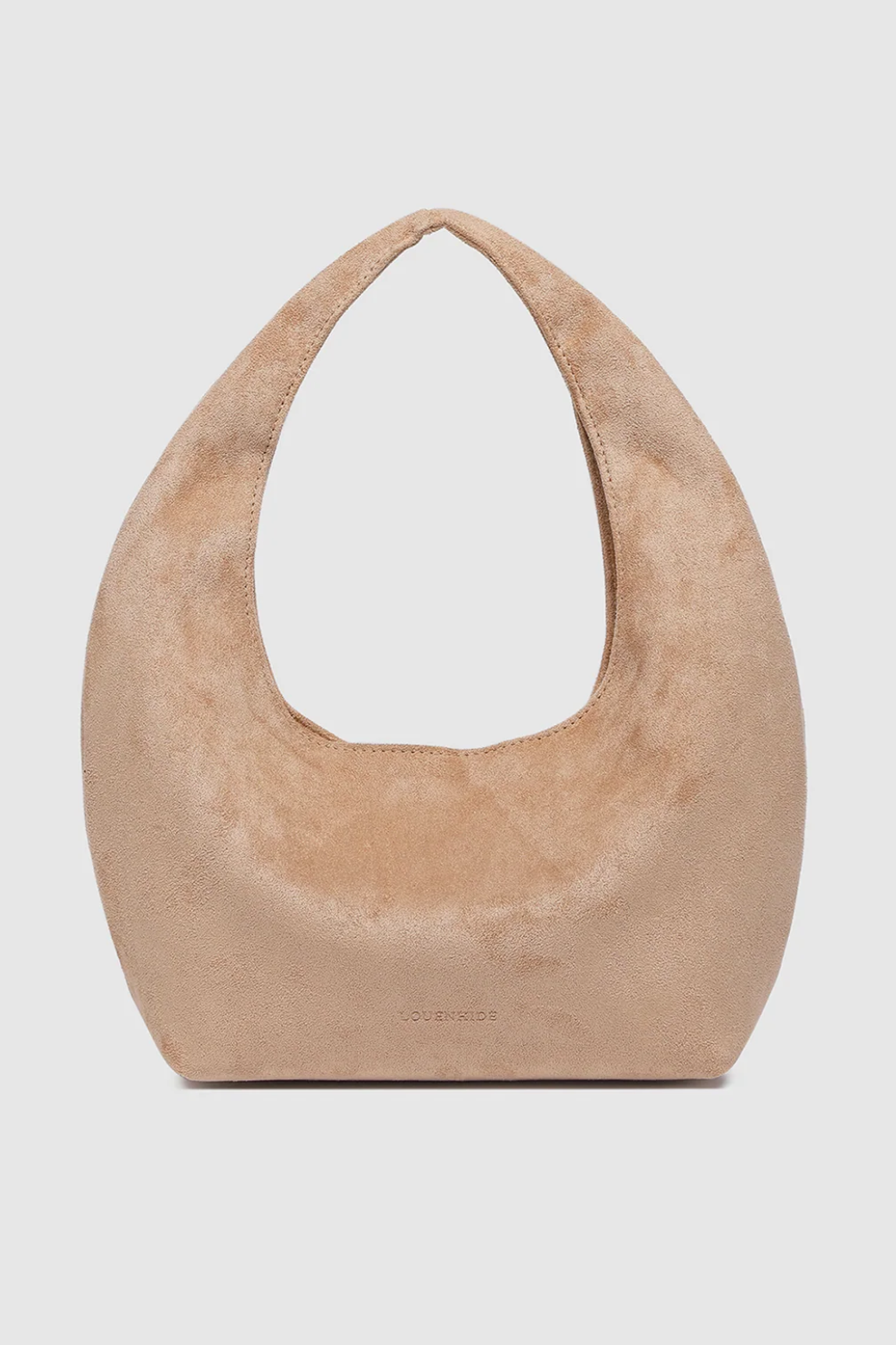 Louenhide Mini Monaco Suedette Shoulder Bag Blonde