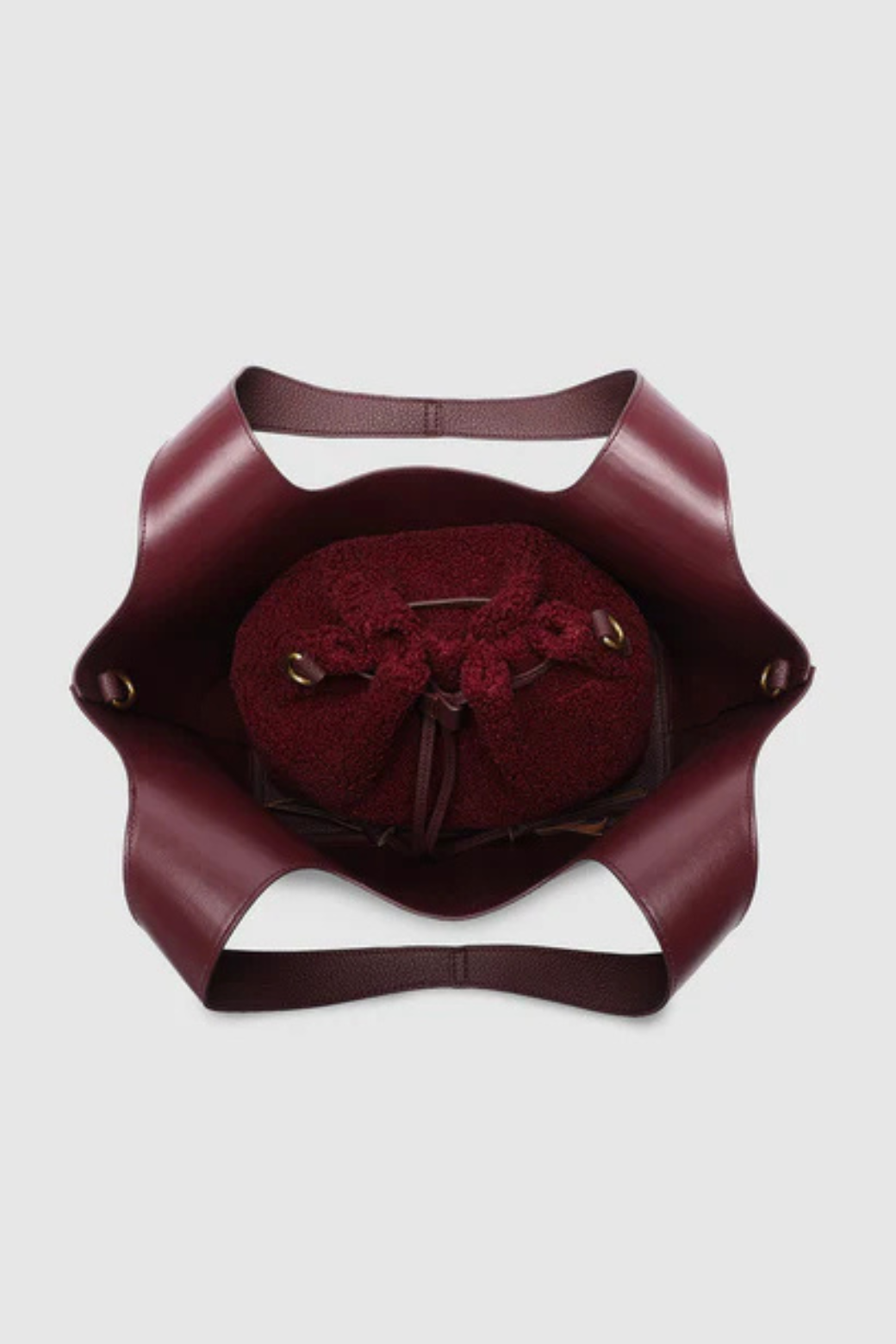 Louenhide Paisley Handbag Burgundy