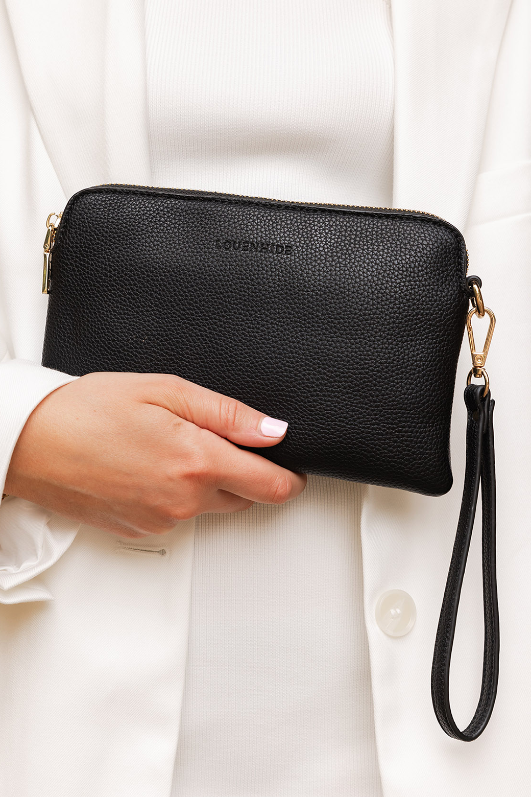 Louenhide Poppy Clutch Black
