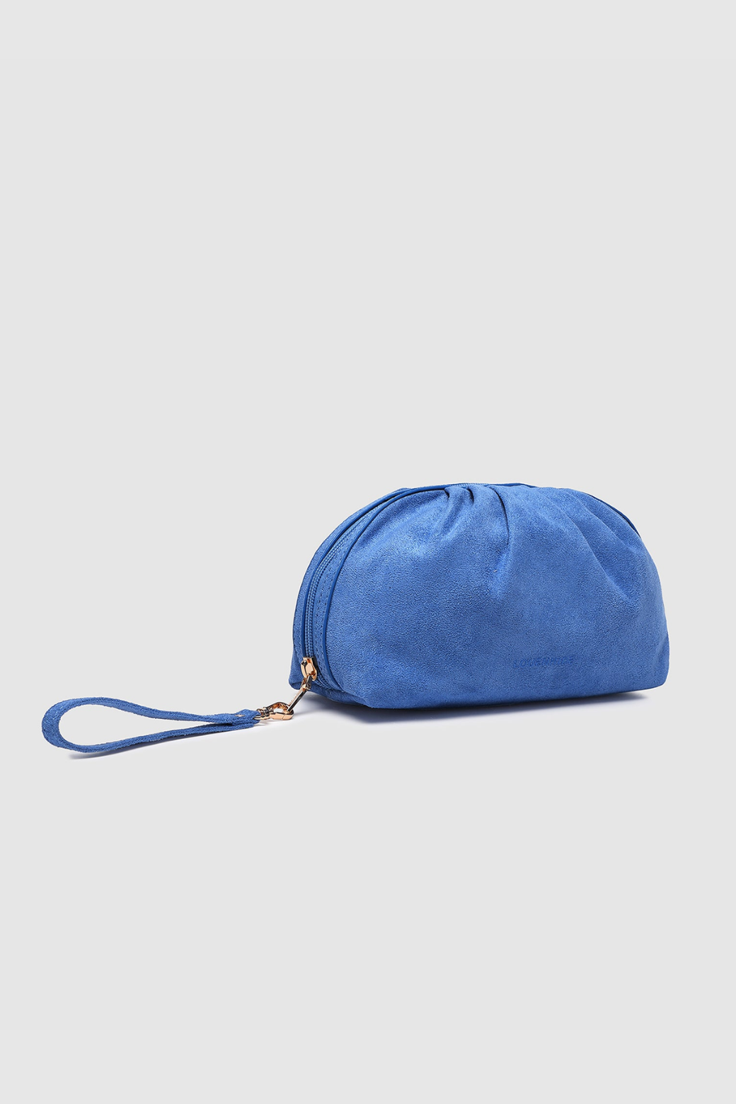 Louenhide Sarski Suedette Makeup Bag Persian Blue