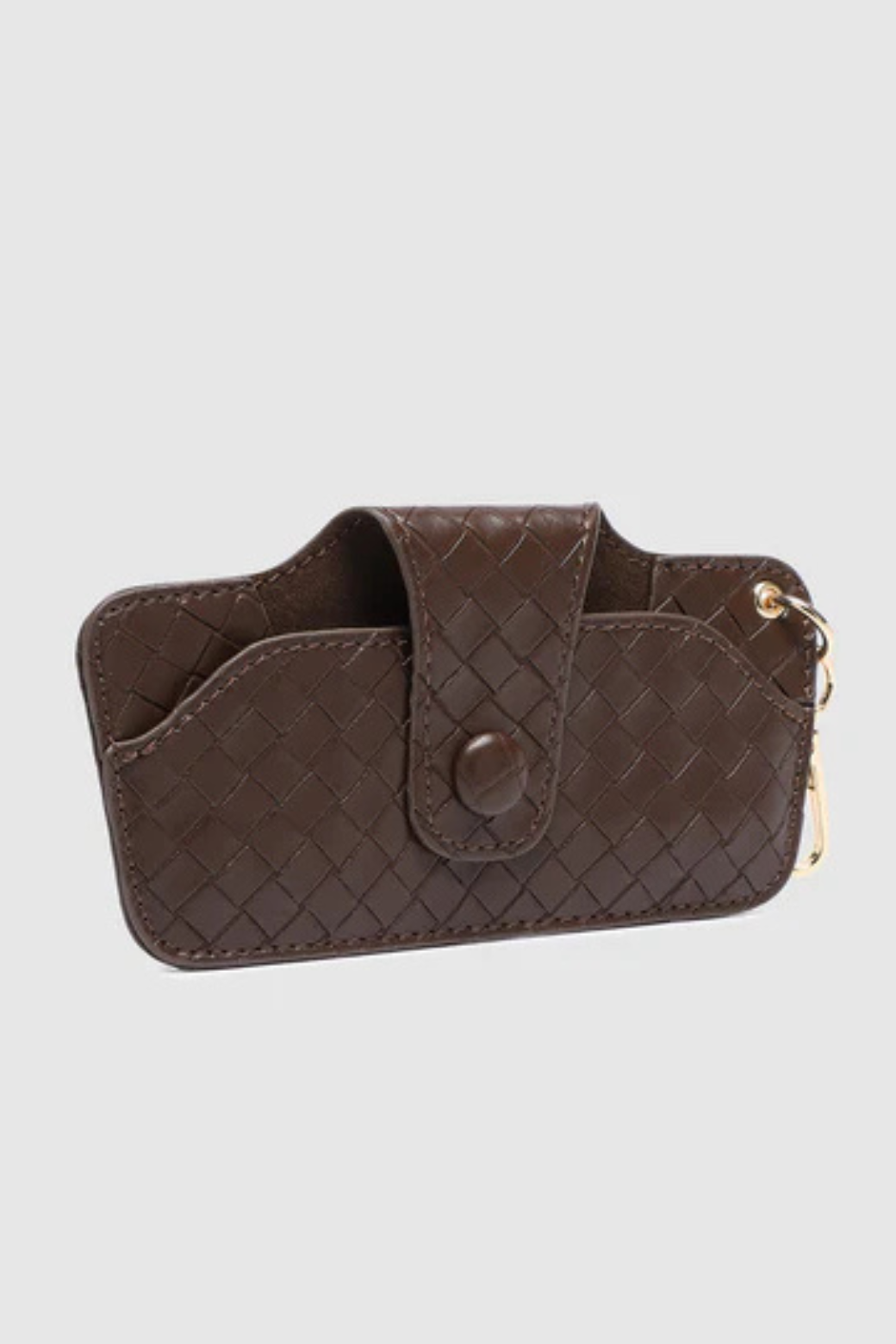 Louenhide Skittle Sunglass Case Woven Chocolate