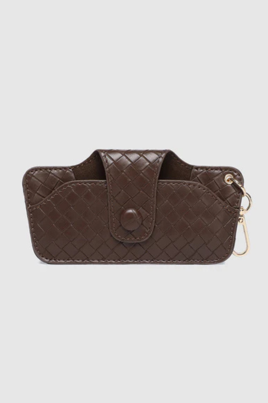 Louenhide Skittle Sunglass Case Woven Chocolate