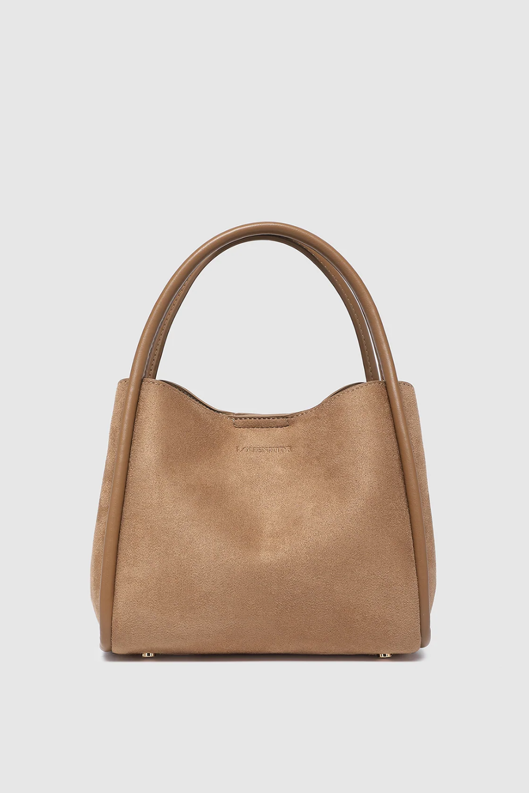 Louenhide Steffie Suedette Mini Tote Bag Honey
