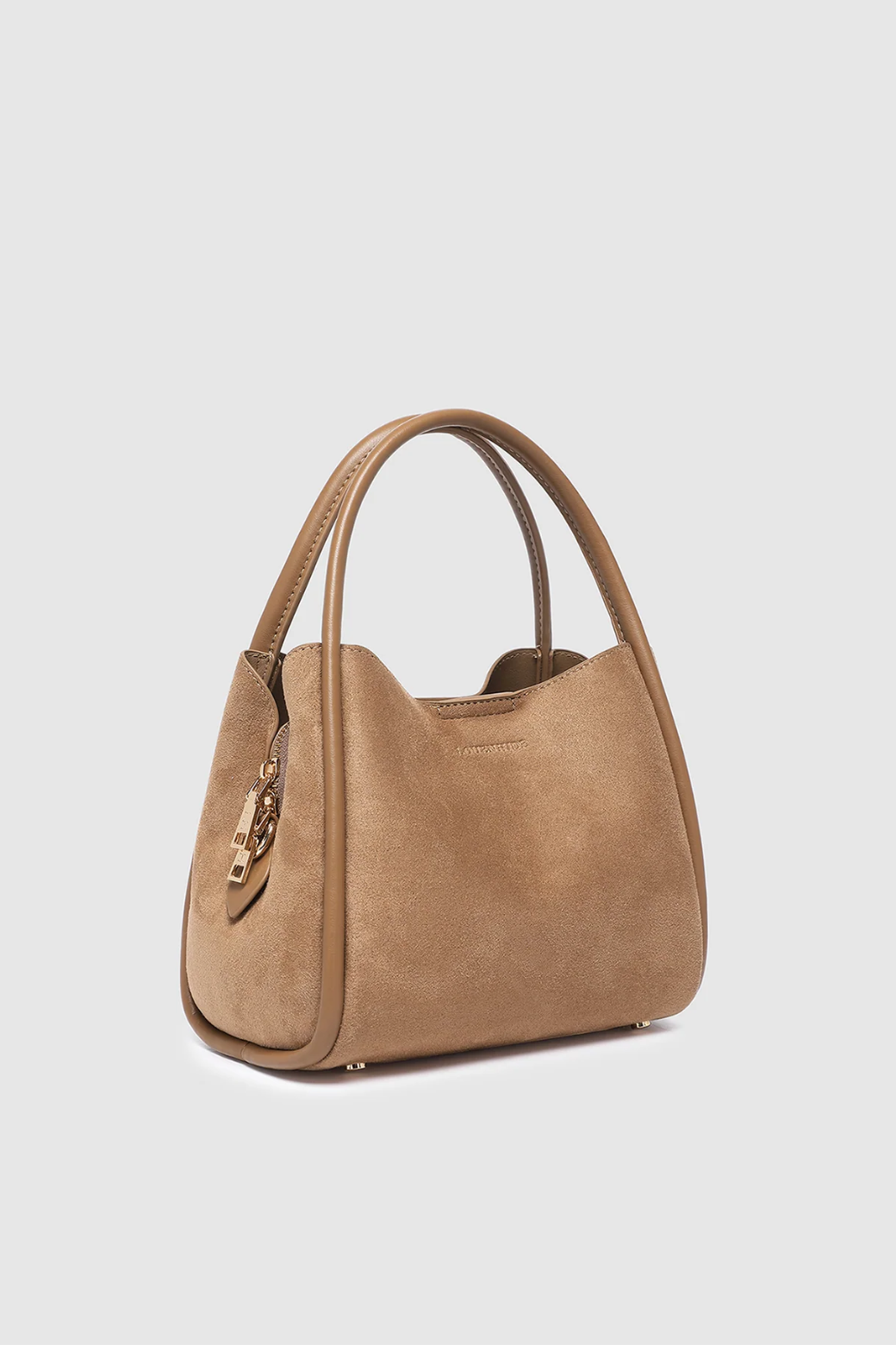 Louenhide Steffie Suedette Mini Tote Bag Honey