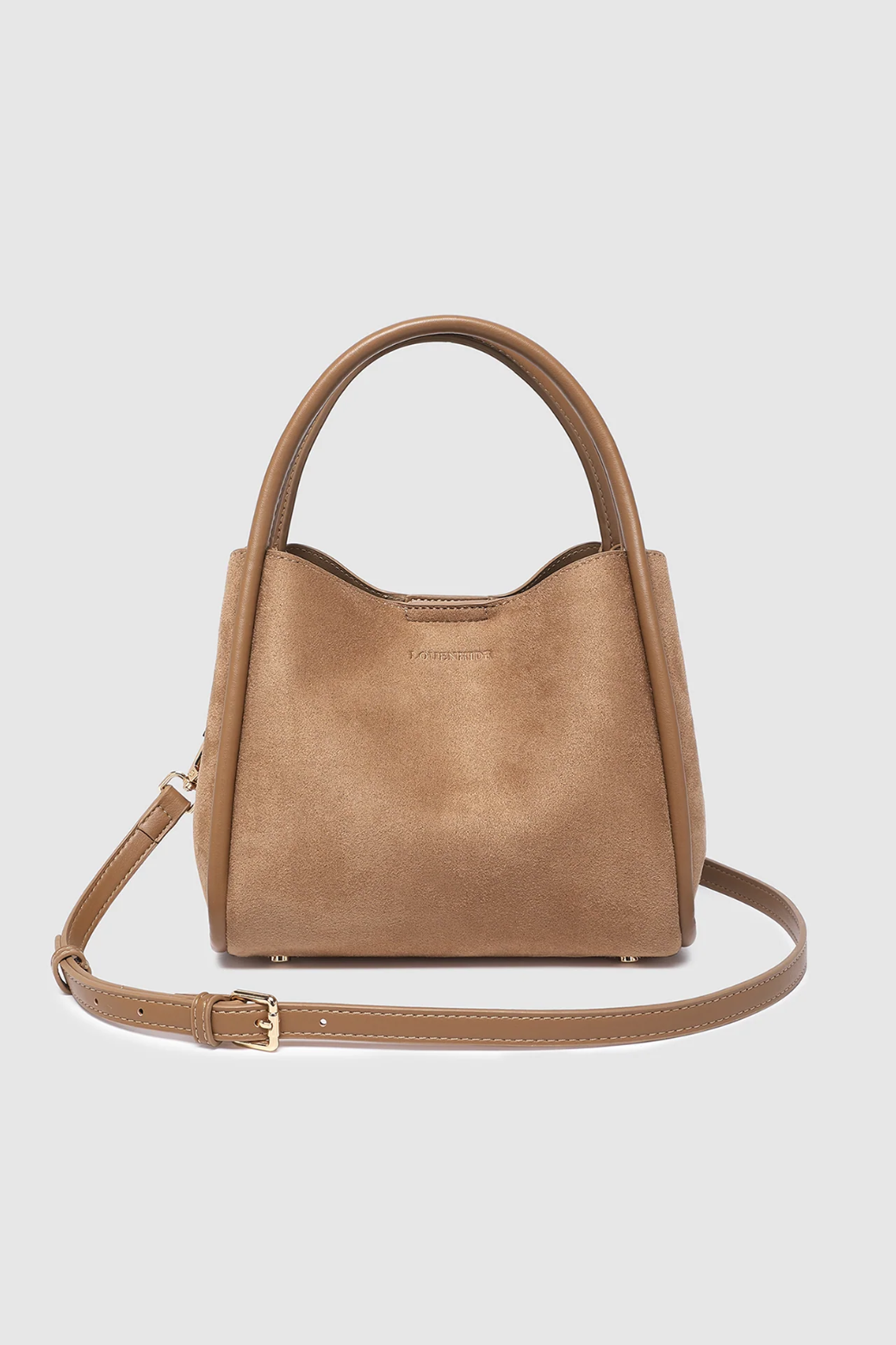 Louenhide Steffie Suedette Mini Tote Bag Honey
