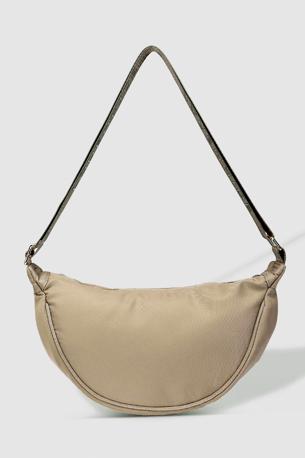 Louenhide Sylvia Nylon Crossbody Bag Beige