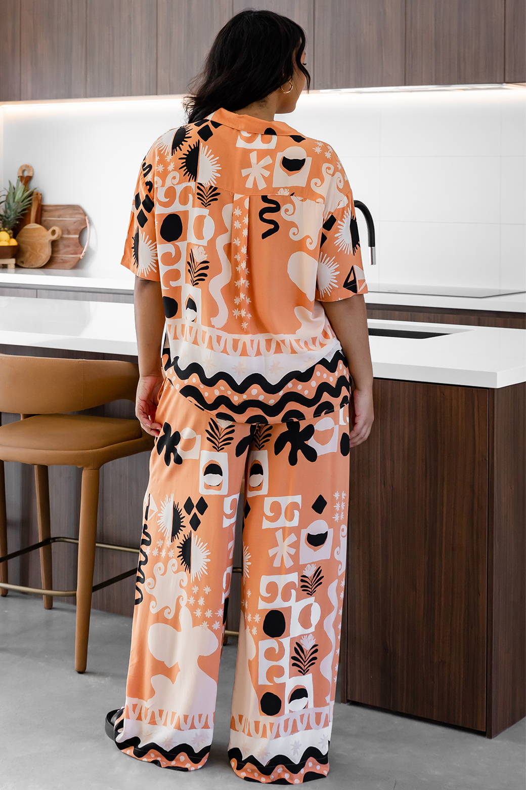 Final Sale | Lola Pants Apollo Print Sand