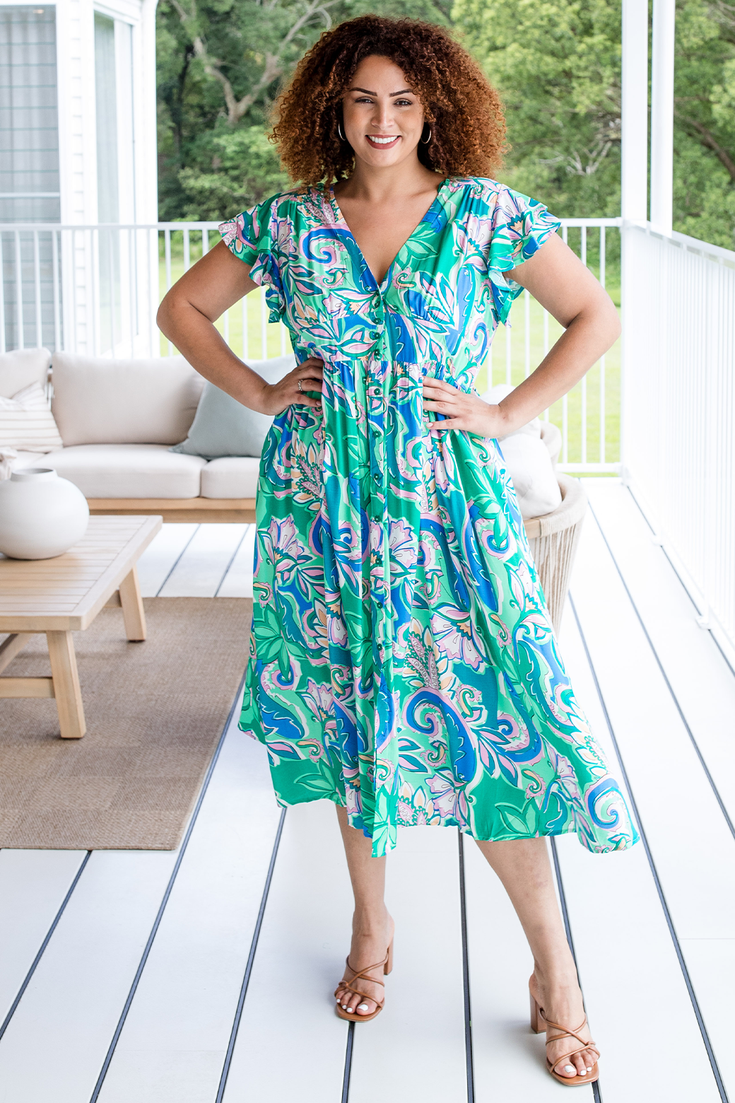 Melanie green deals dress