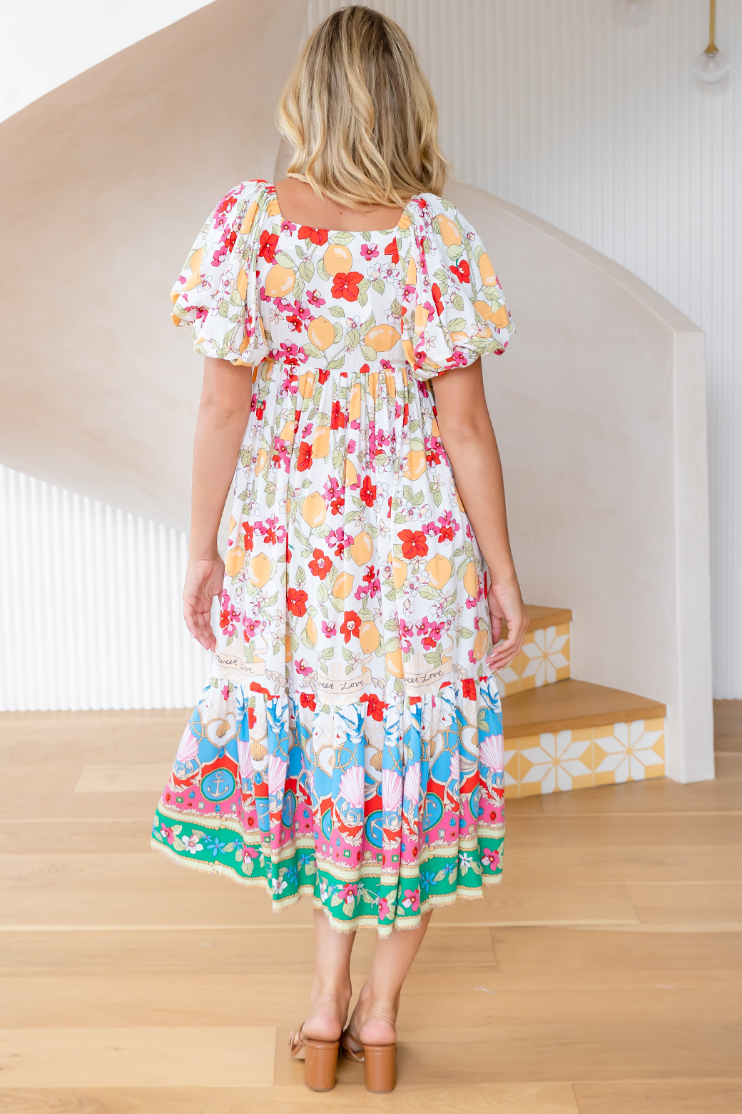 Final Sale | Mikayla Sweet Love Print Multi