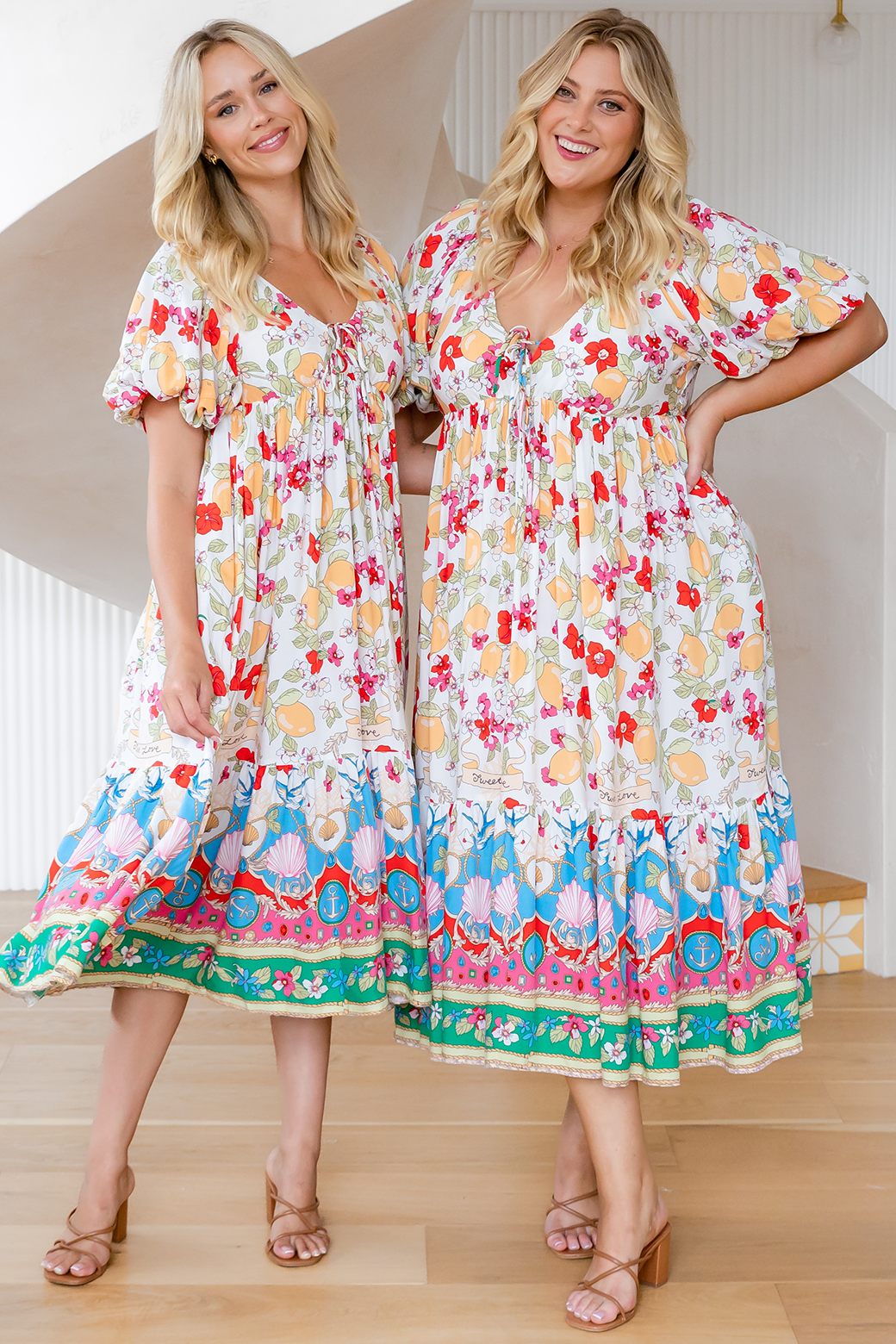 Final Sale | Mikayla Sweet Love Print Multi