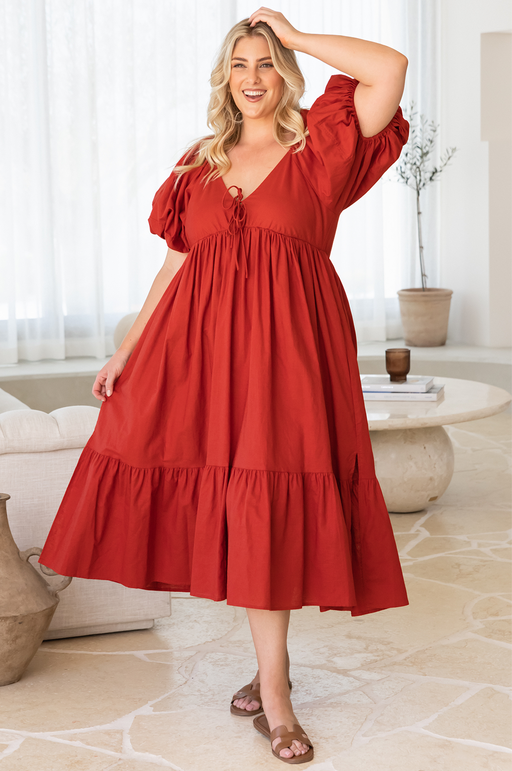 Mikayla_Puff_Sleeve_Midi_Dress_Rust_4.png
