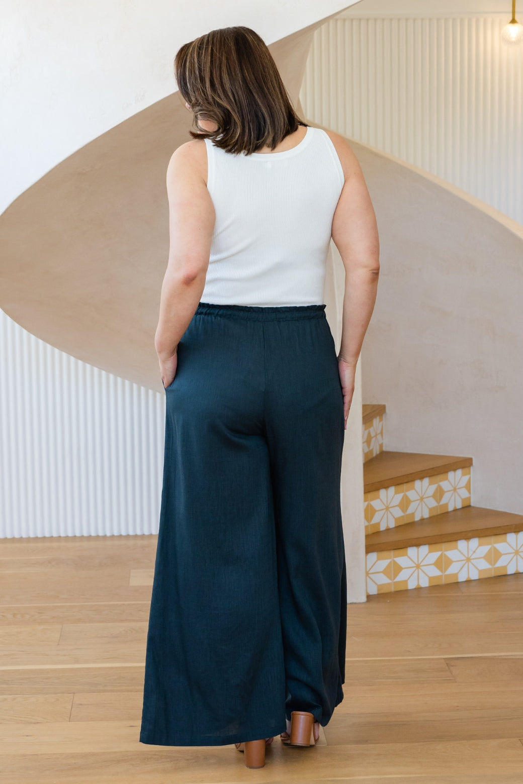 Morgan Pants Dark Emerald