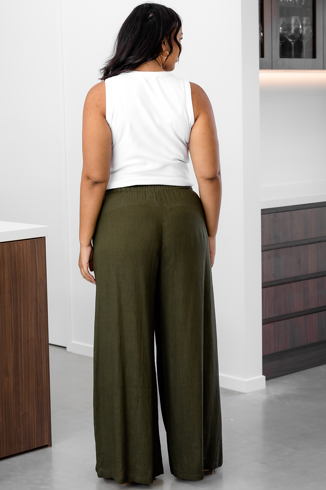 Final Sale | Morgan Pants Dark Forest Green
