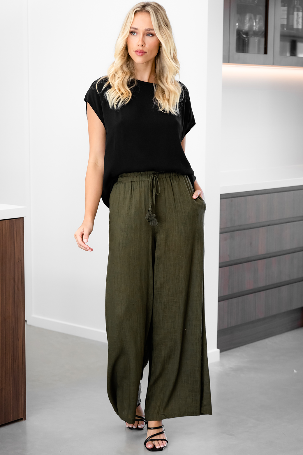 Final Sale | Morgan Pants Dark Forest Green