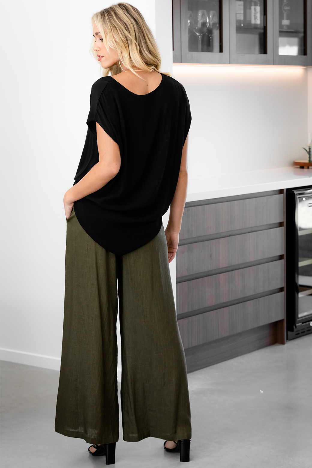 Final Sale | Morgan Pants Dark Forest Green