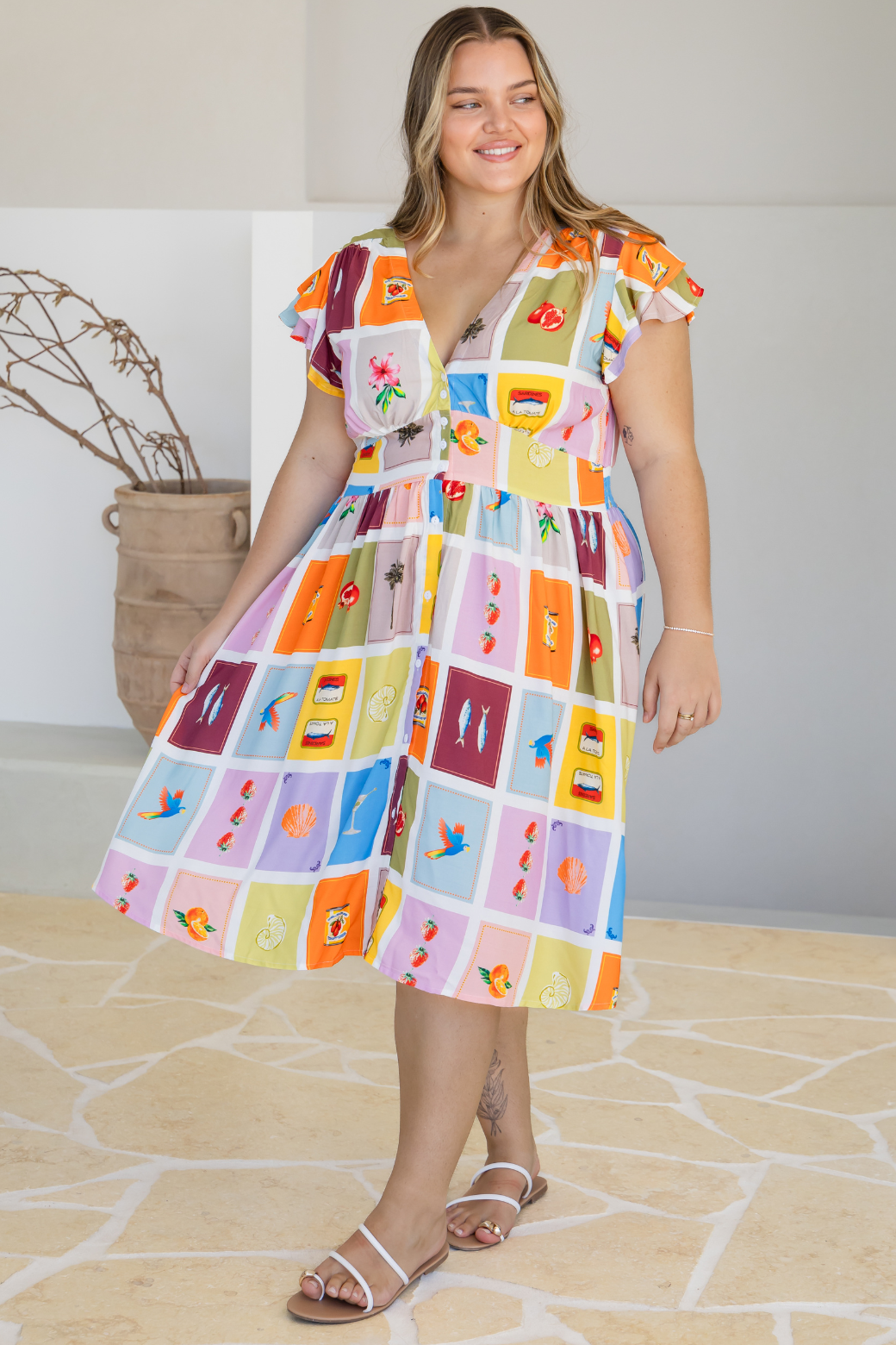 Natalie Dress Coastal Bliss