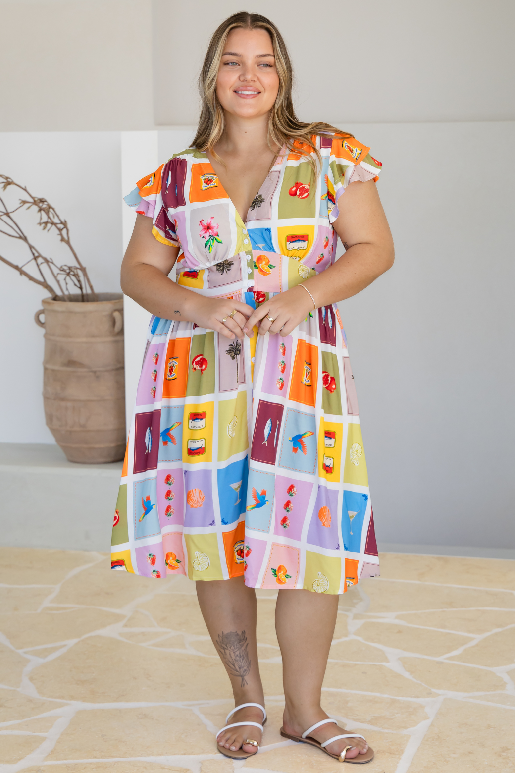 Natalie Dress Coastal Bliss