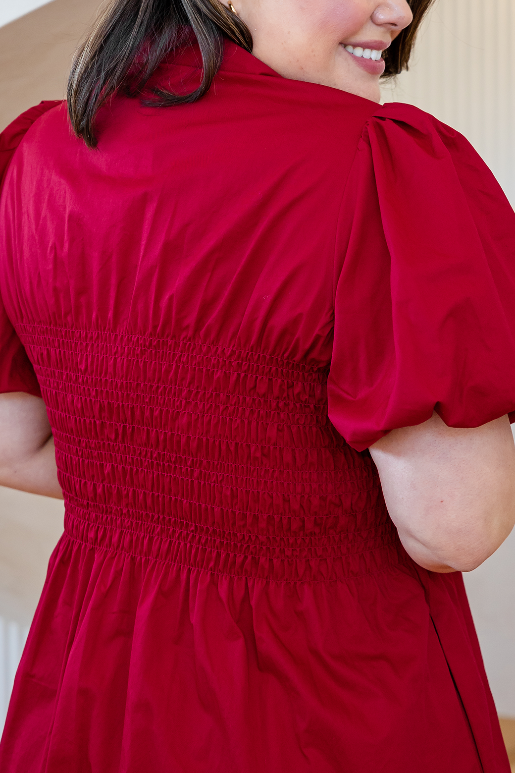 Final Sale | Rumer Dress Deep Red
