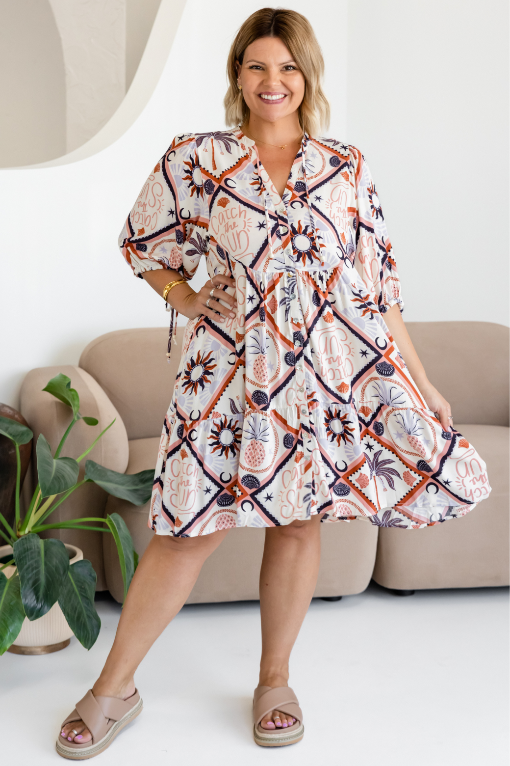 Paige Dress Navah Print