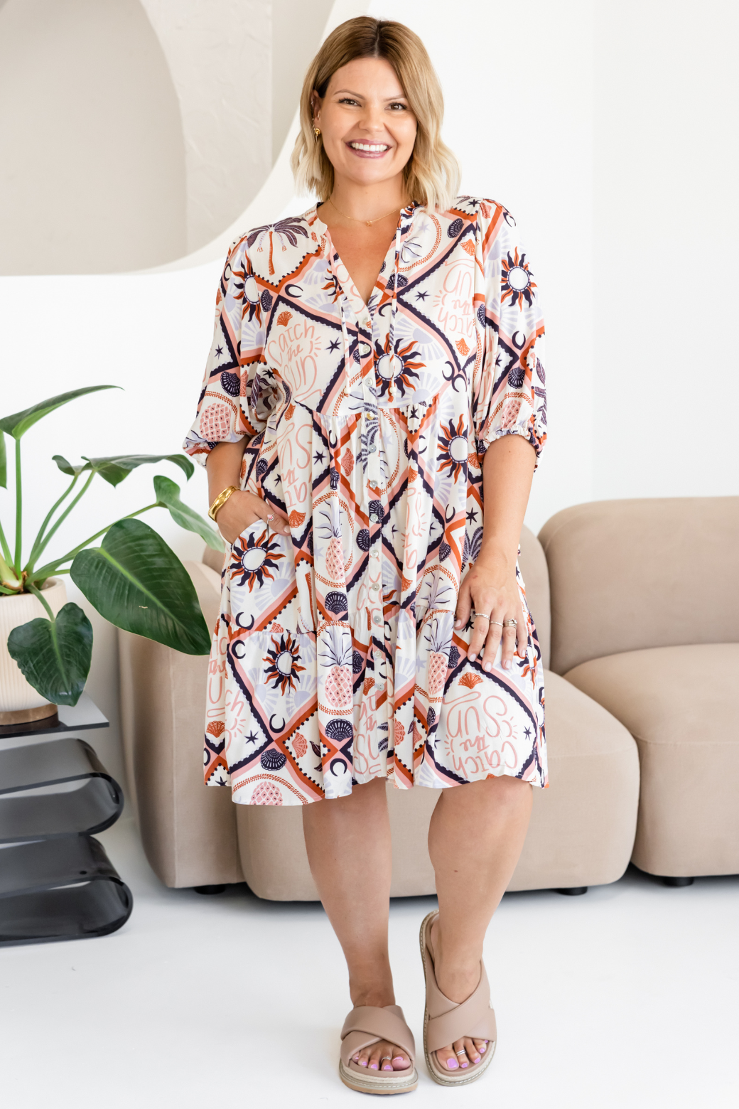 Paige Dress Navah Print