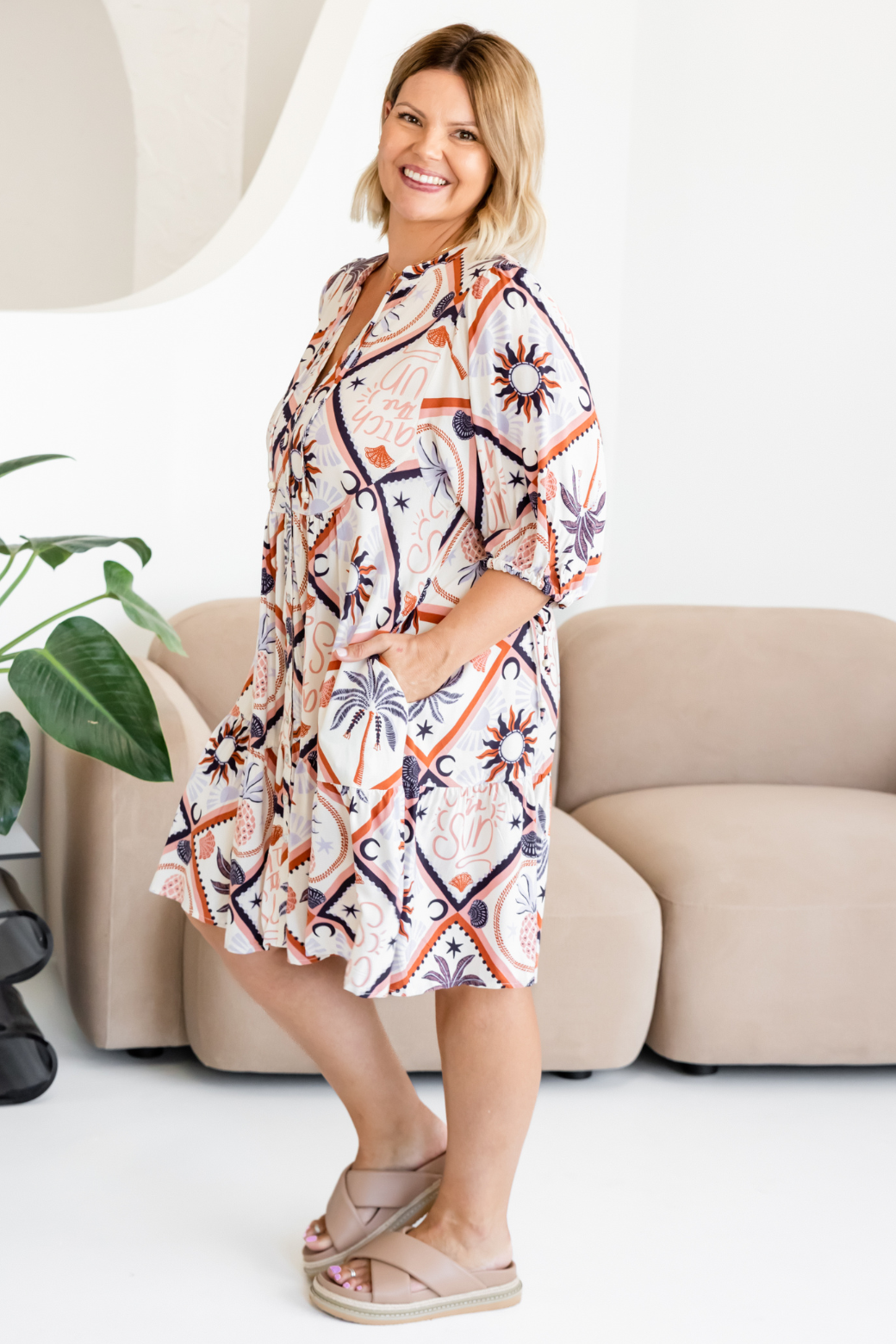 Paige Dress Navah Print
