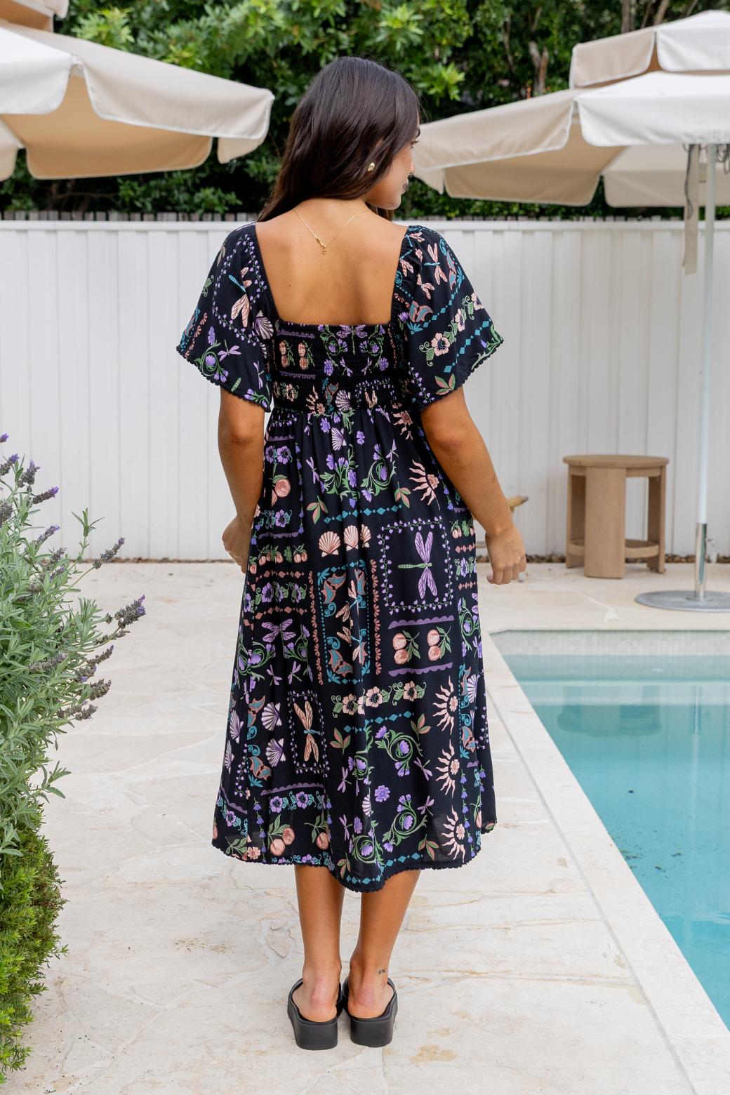Paulina Midi Dress La Belle Print
