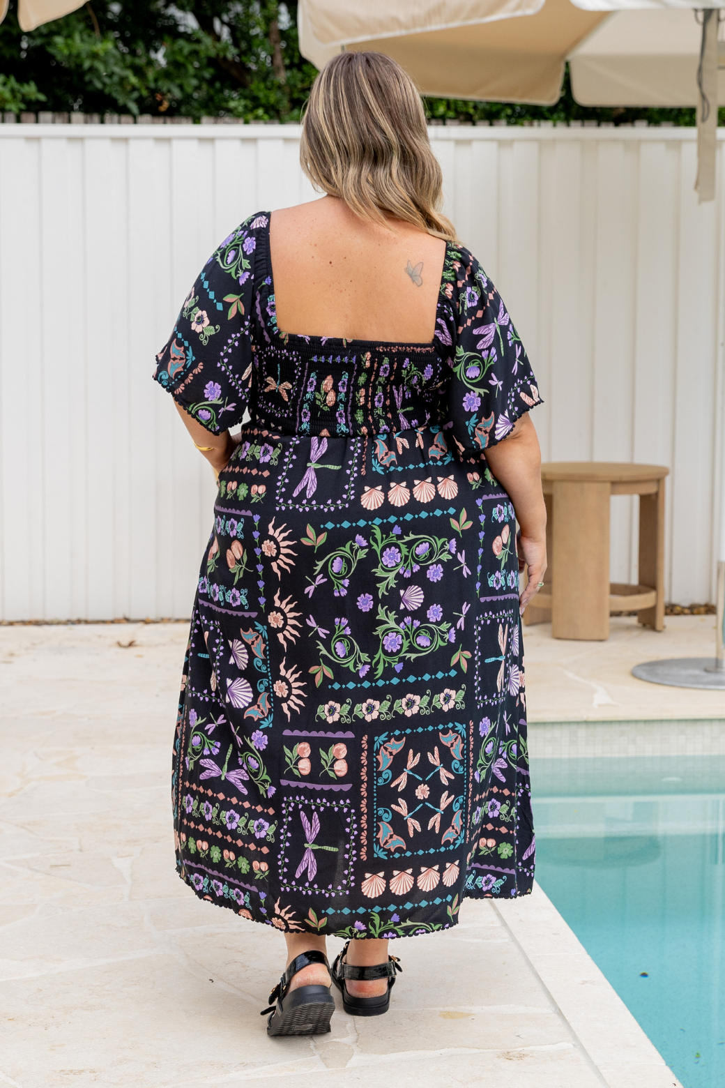Paulina Midi Dress La Belle Print