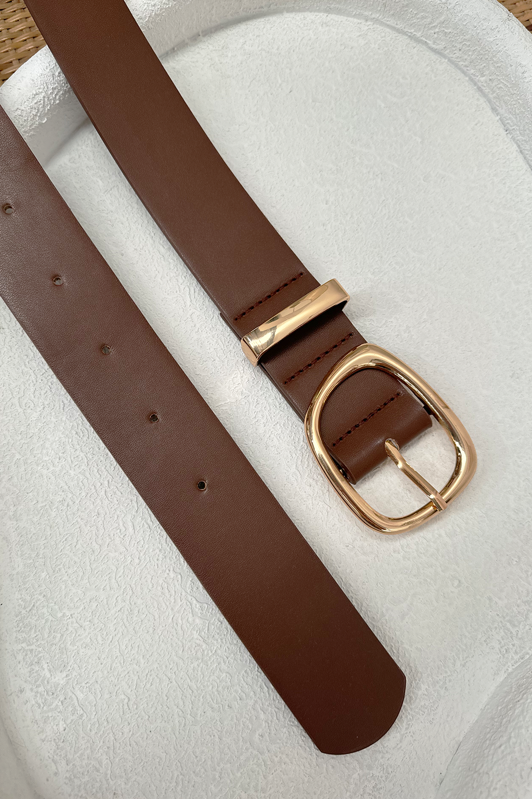 Sass Lori Belt Chocolate