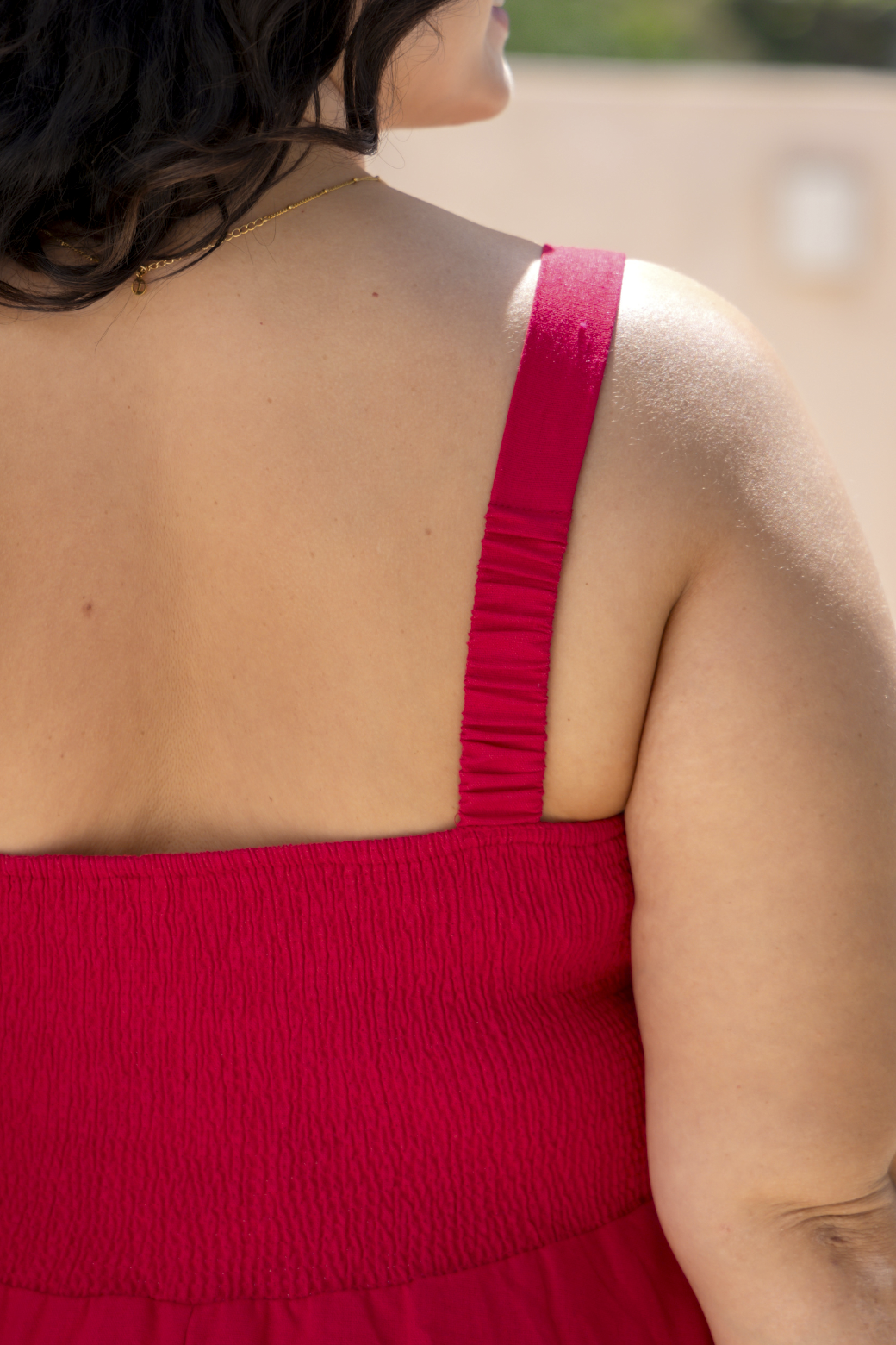 Pia Maxi Dress Raspberry