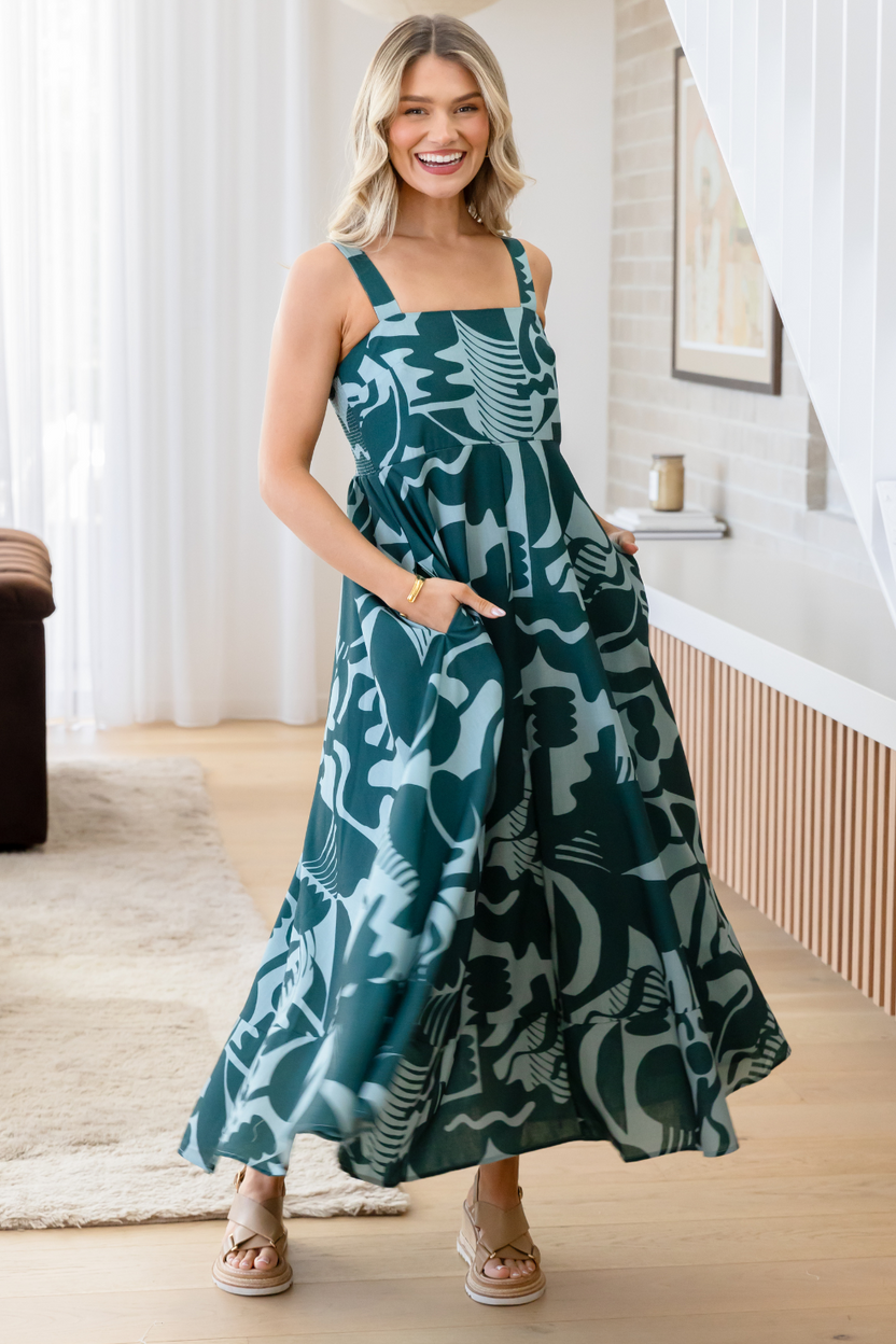 Xanthe Maxi Dress - Black