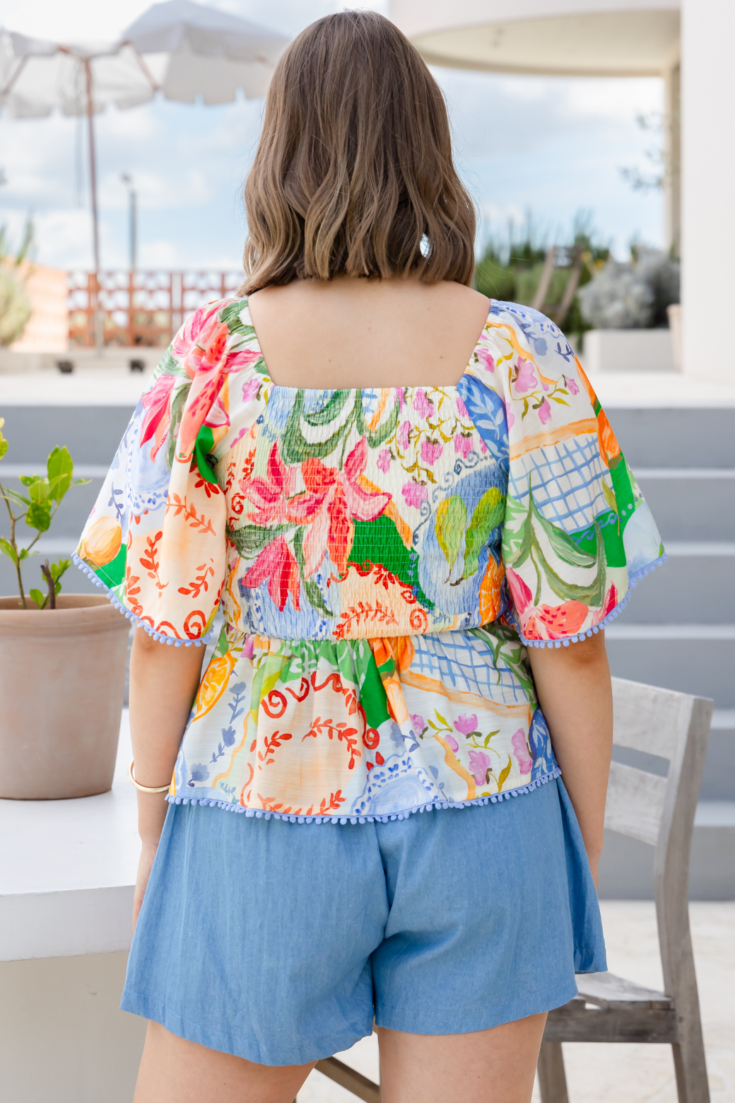 Rani Top Cin Cin Print