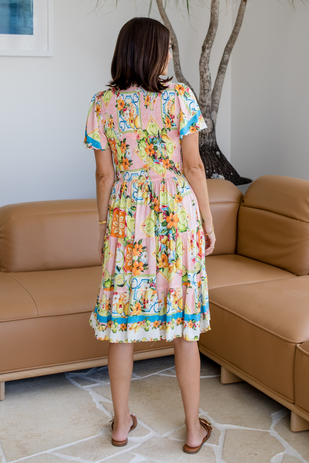 Rigby Dress Capri Print