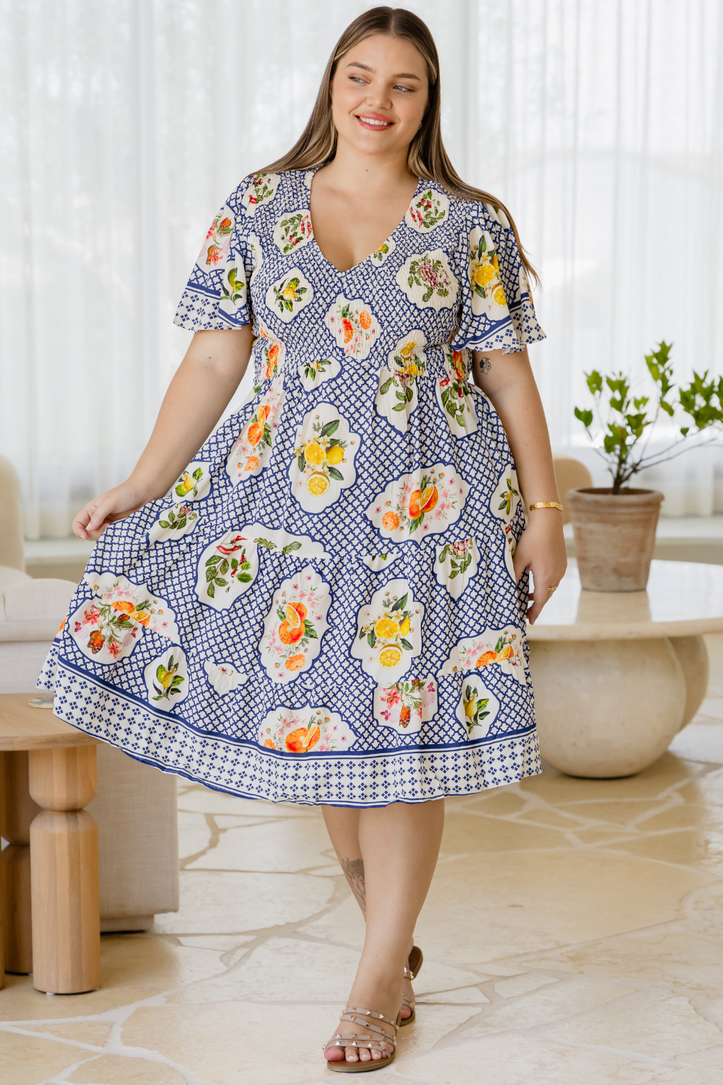 Final Sale | Rigby Dress Hastings Print