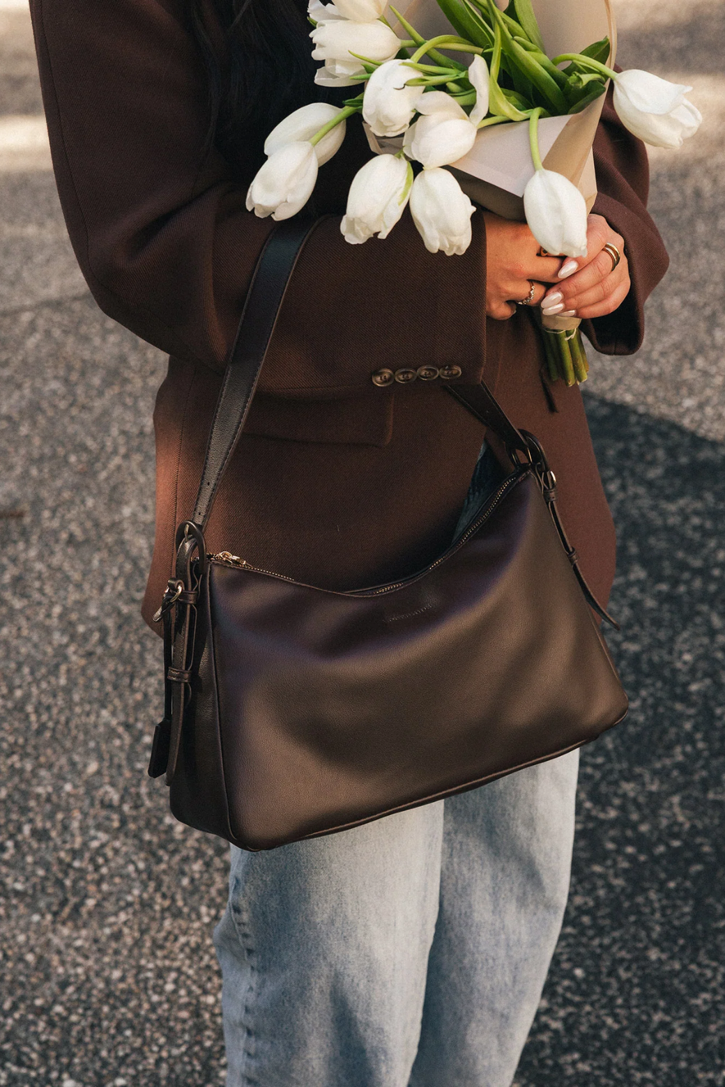 Louenhide Roxanne Shoulder Bag Chocolate
