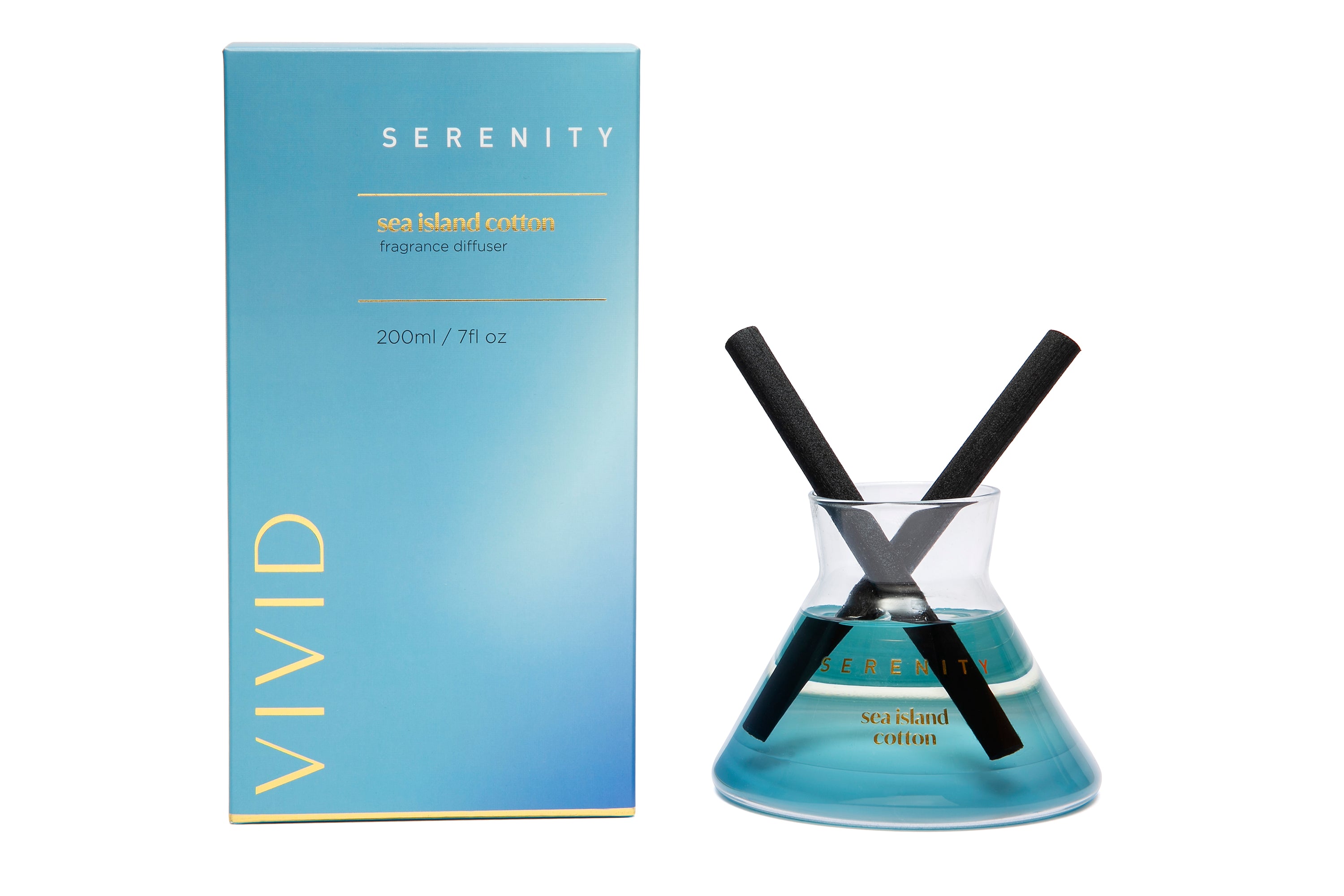 Home Fragrance Co Vivid Diffuser Sea Island Cotton 200ml