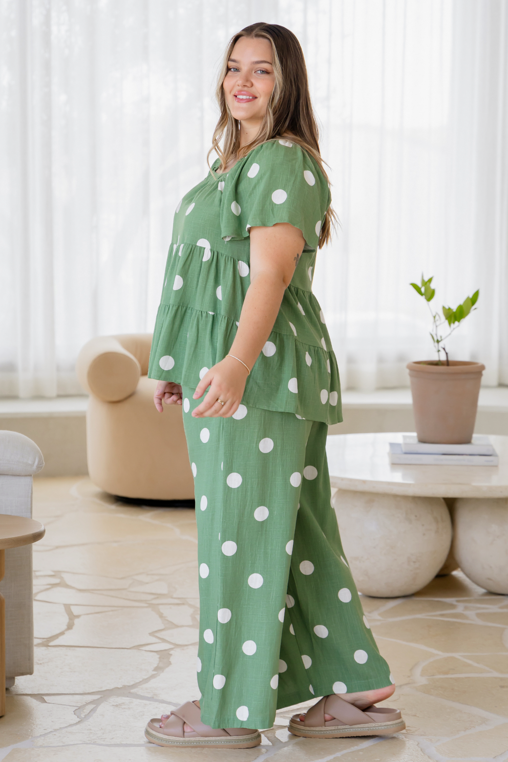 Alexandria Top Sage Spot