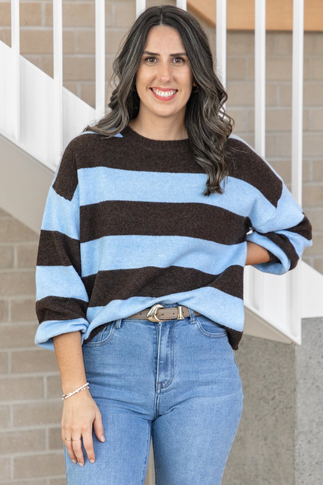Tate Knit Top White – Orange Sherbet Boutique