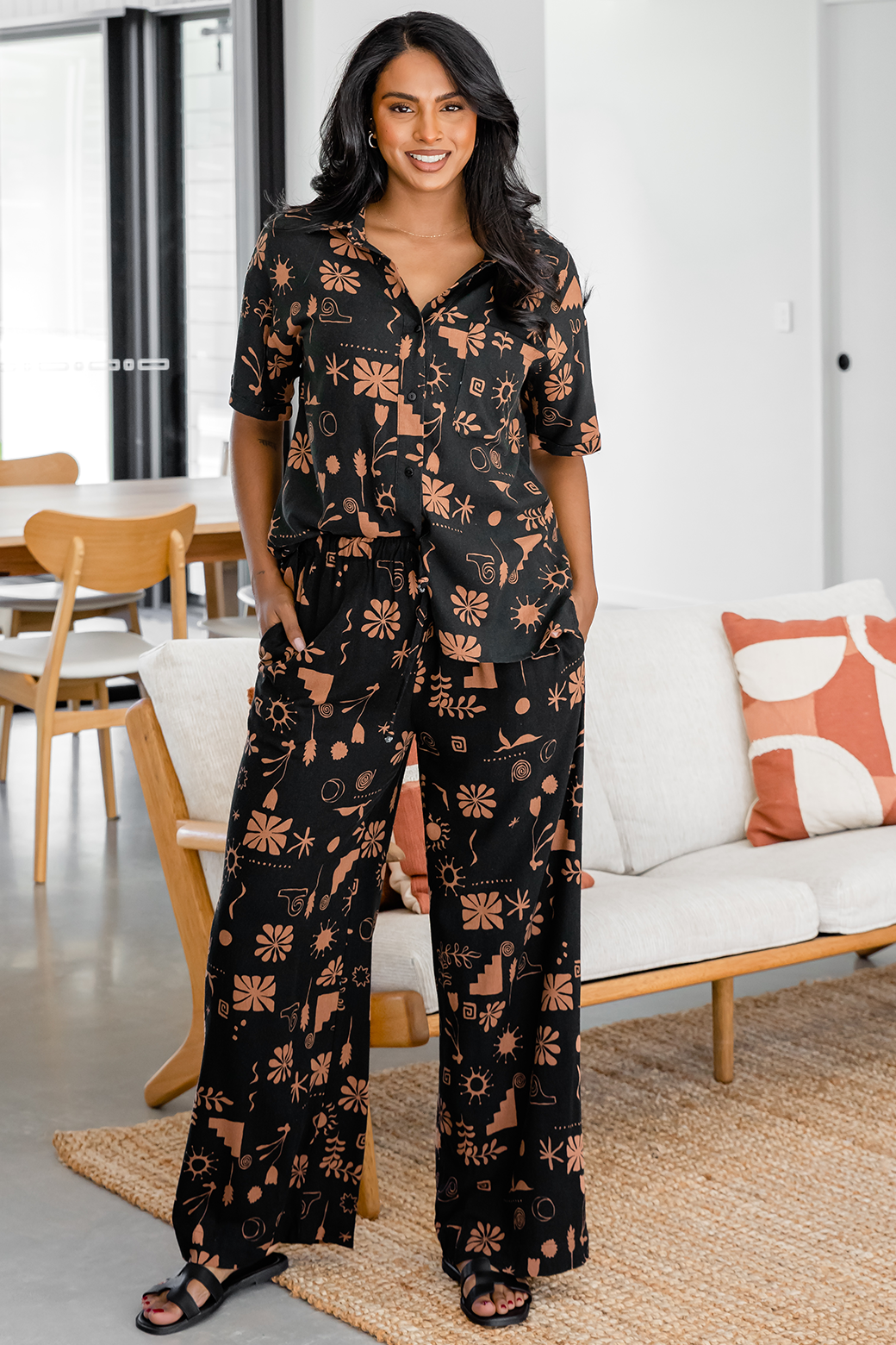 Final Sale | Sandrine Pant Eos Print