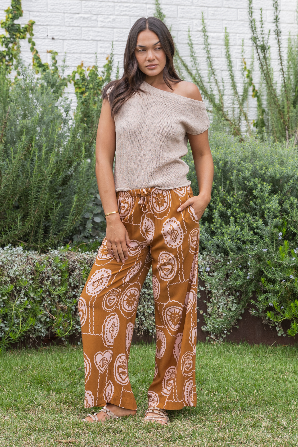 Sandrine Pant Mirabella Print