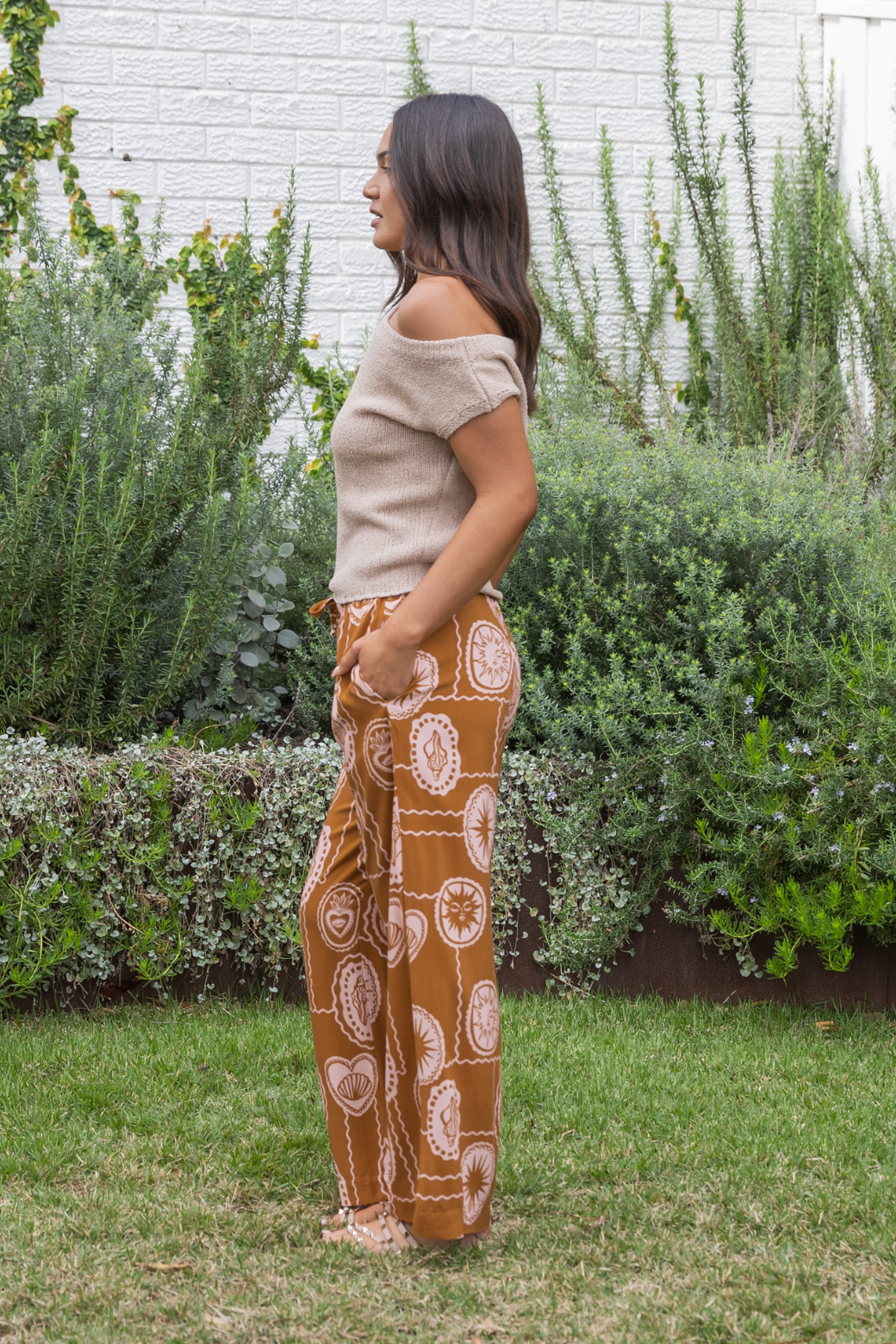 Sandrine Pant Mirabella Print