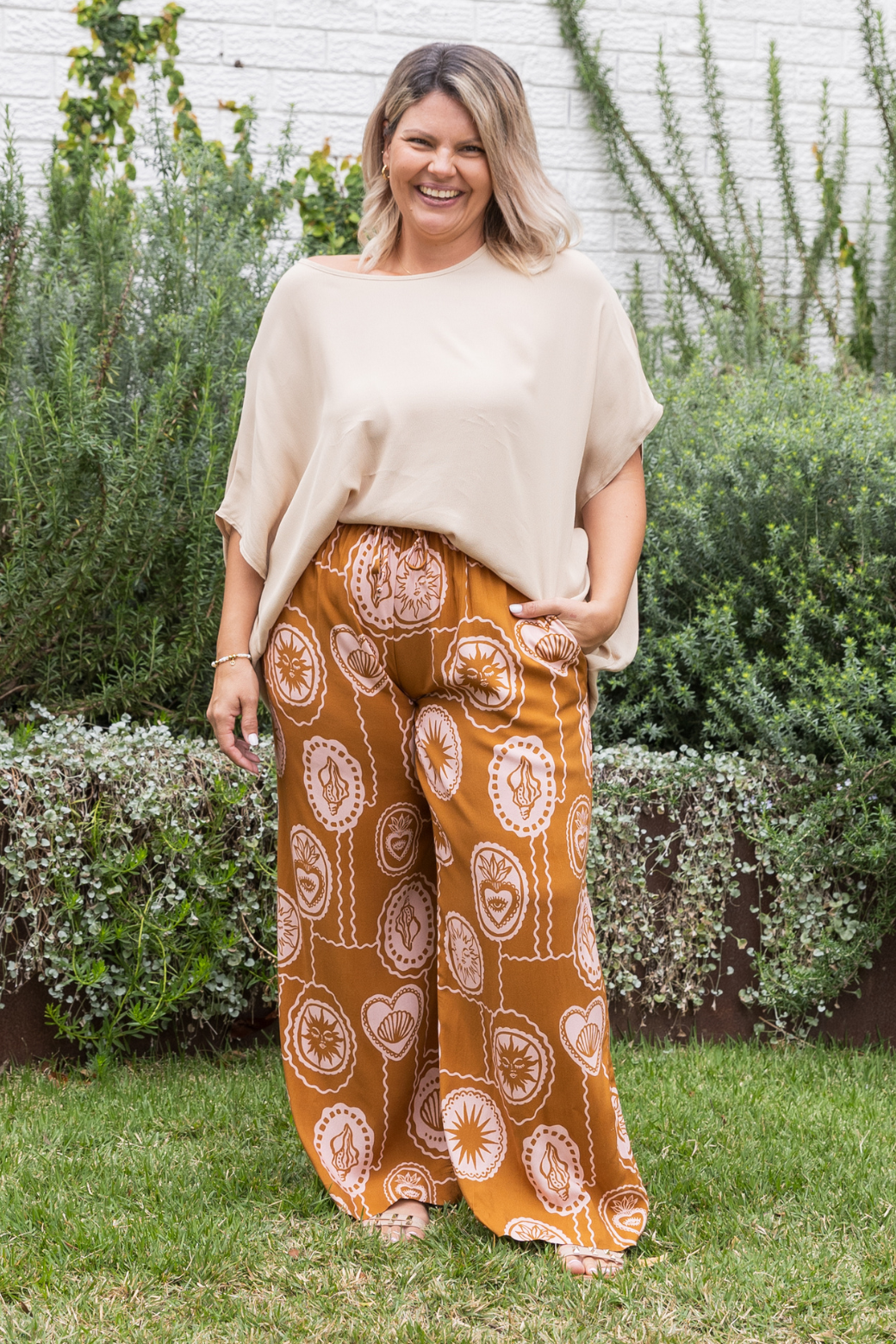 Sandrine Pant Mirabella Print