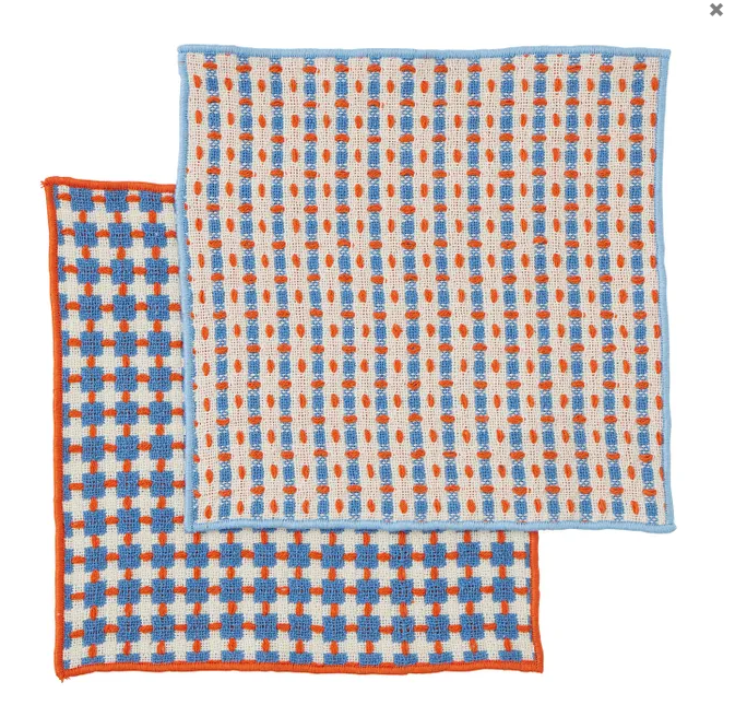 Coast to Coast Cotton Dishcloth Blue