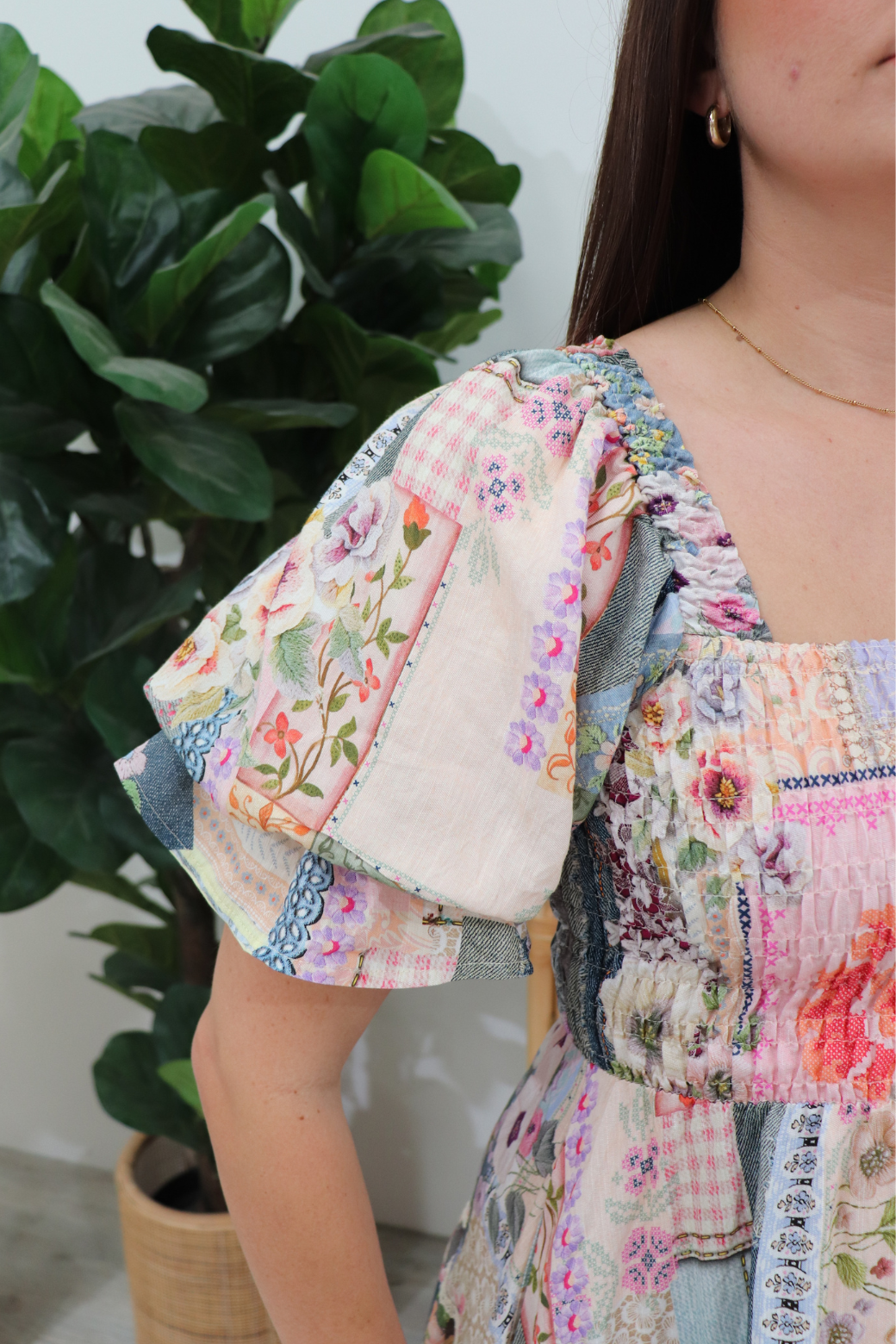 Shiloh Midi Dress Francesca Print